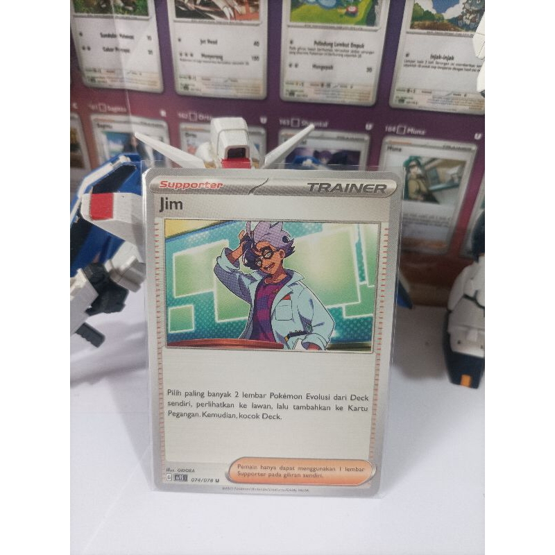 Jim 074/078 U - Supporter - Pokemon TCG Indonesia