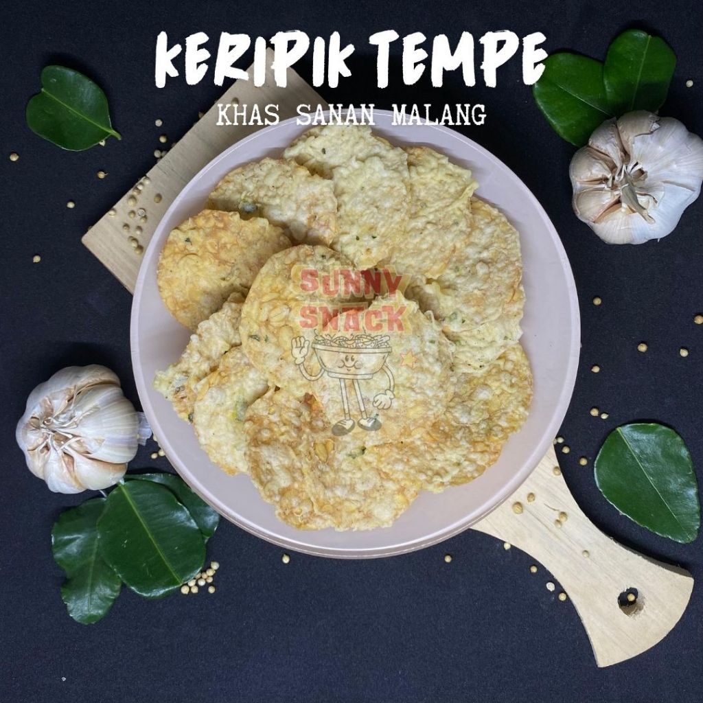

SUNNY - KERIPIK TEMPE 100 GRAM NJAJANNYEMILMALANG FIKRY ORIGINAL RASA MALANG