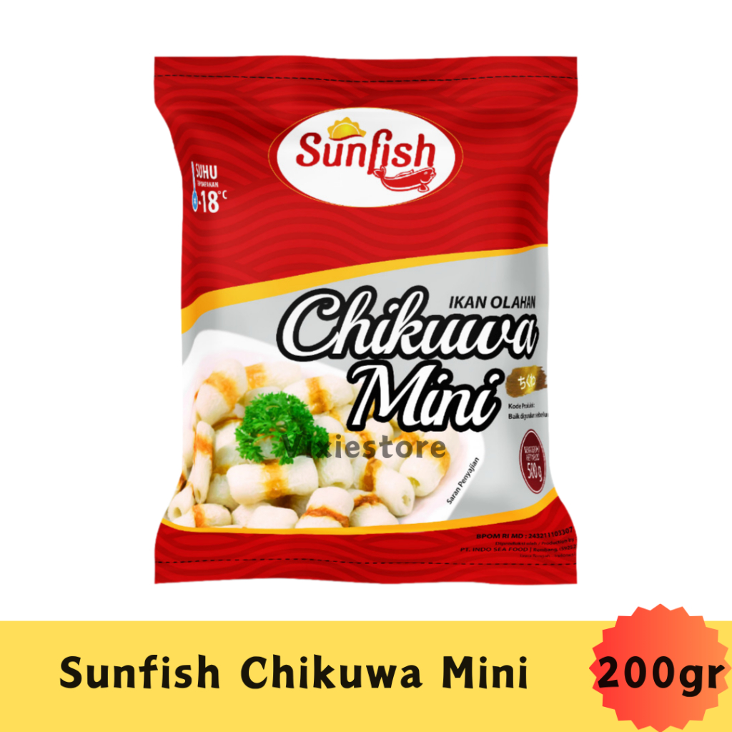 

Sunfish Fish Ikan Chikuwa Mini 250gr