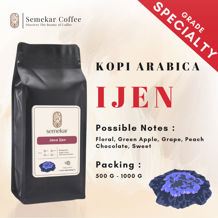 

Kopi Arabica Ijen Specialty Roasted Beans - 500G & 1000G