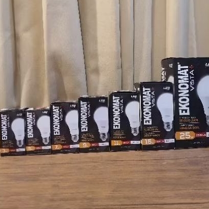 Ekonomat Kwalitas bagus dan harga promosi Ekonomat bohlam/bulb led 3w,5w,7w,9w 11w,15w,25w sinar put