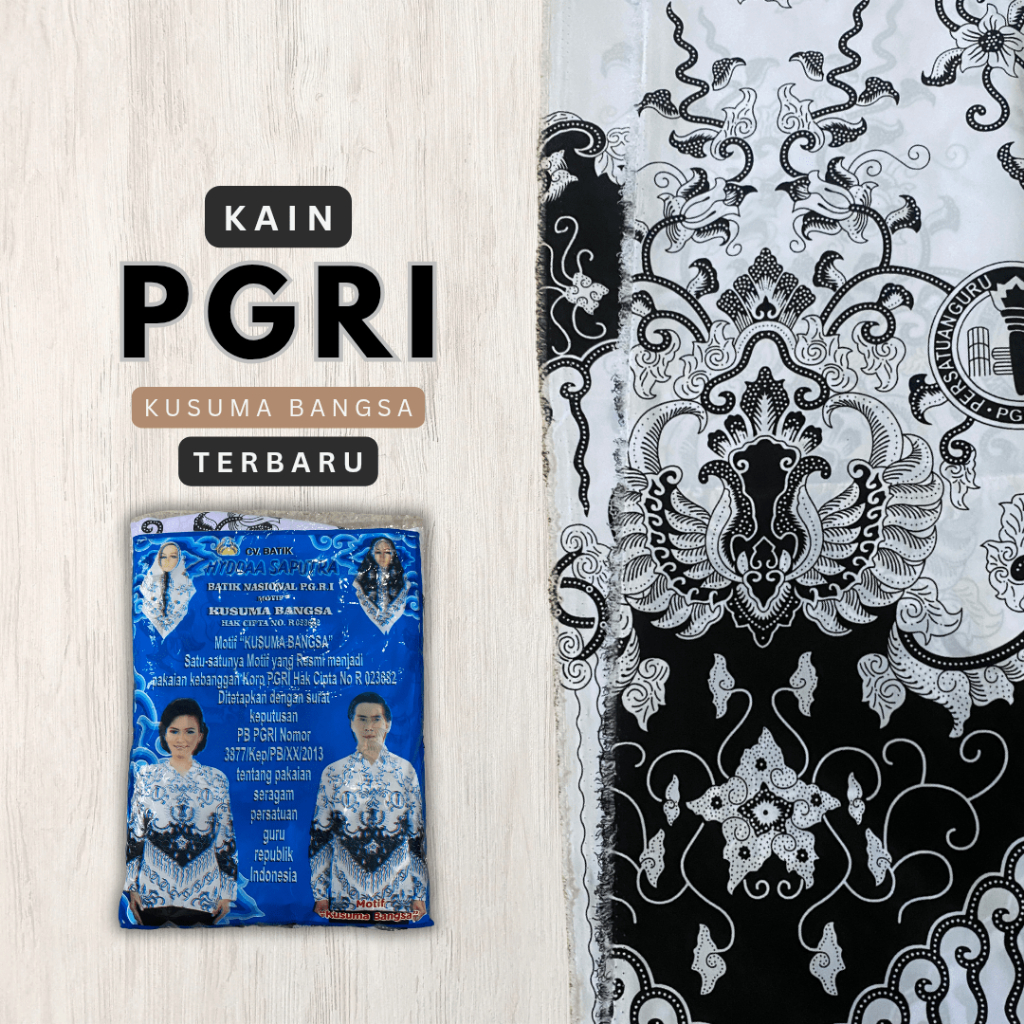 Kain Batik PGRI Kusuma Bangsa Terbaru