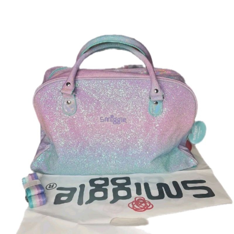 TAS TRAVEL SMIGGLE PINK,BIRU ORIGINAL KUALITAS PREMIUM
