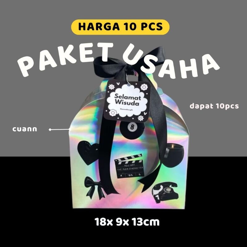 

PAKET USAHA HOLO BOX (10PCS)