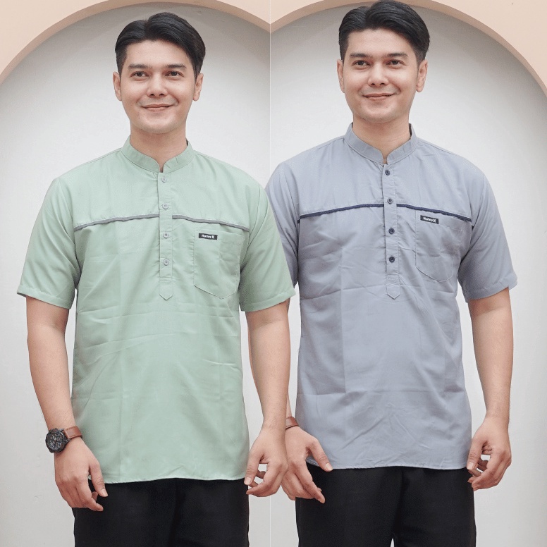 Serbu Baju Koko Pria Kurta Taqwa Pakaian Muslim Pria Dewasa
