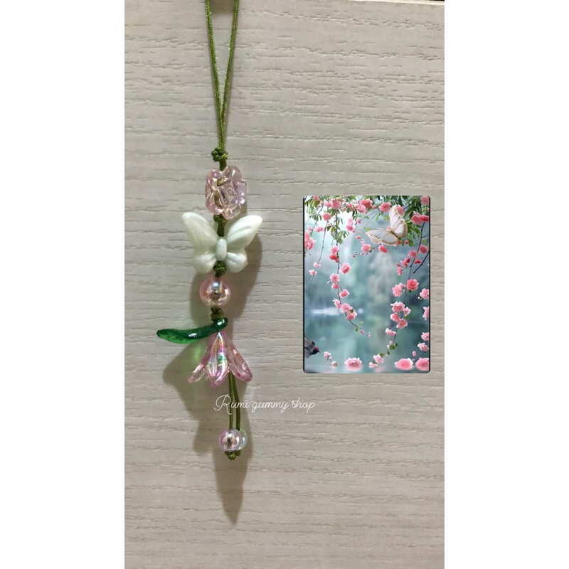 strap phone mini / strap phone flowers / strap phone lily