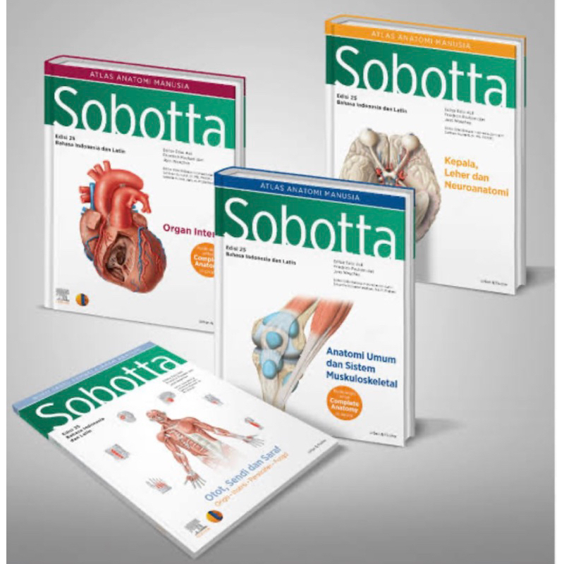 [Preloved] Buku Atlas Anatomi Sobotta Edisi 24