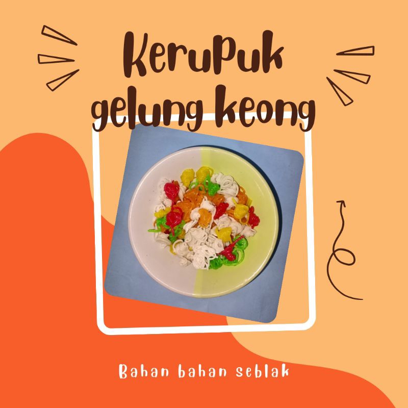 

kerupuk gelung mini kemasan 150gr,kerupuk goreng,seblak