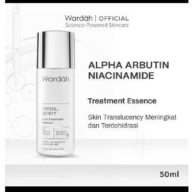 Wardah Essence Toner Crystal Secret 50ml FREE GIFT | Preloved