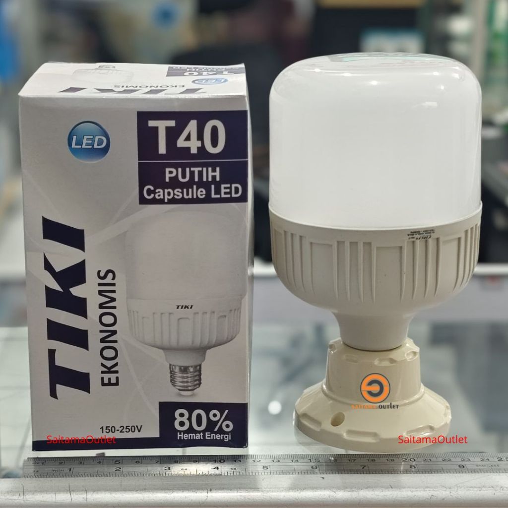 Lampu LED 40 watt Ekonomis Tiki murah 80% hemat energy