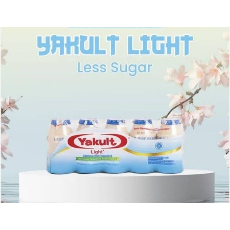 

Yakult less sugar biru light 5 pek 25 botol free packing