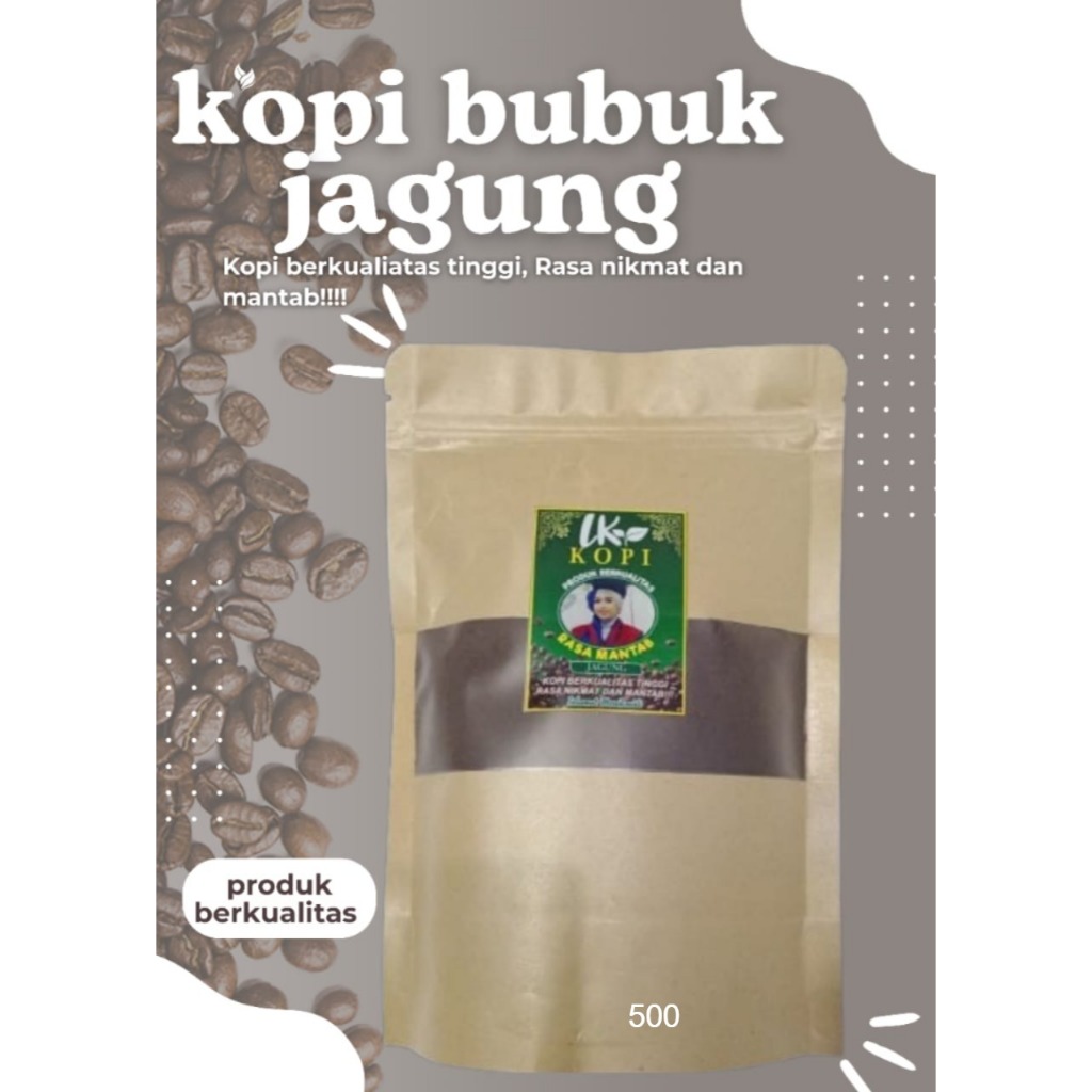 

KOPI BUBUK JAGUNG 500GR MANTAB