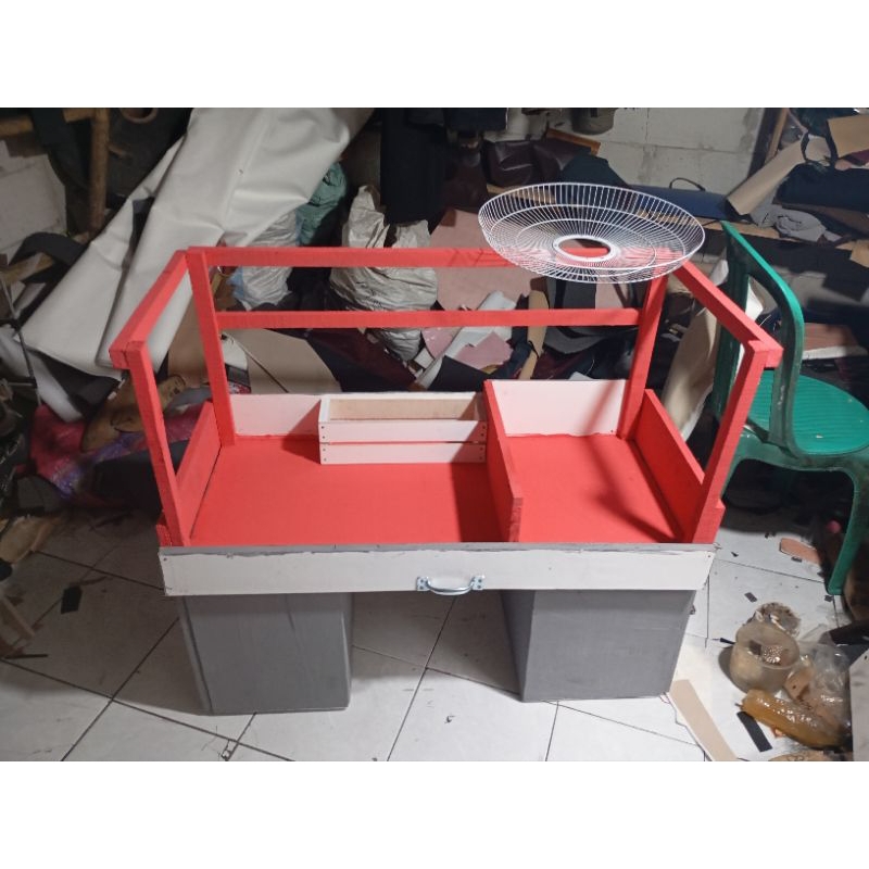 Gerobak Motor baru untuk jualan kopi dan gorengan