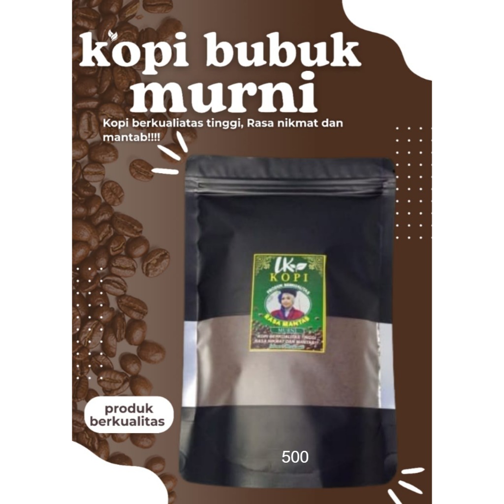 

KOPI BUBUK MURNI 500GR MANTAB