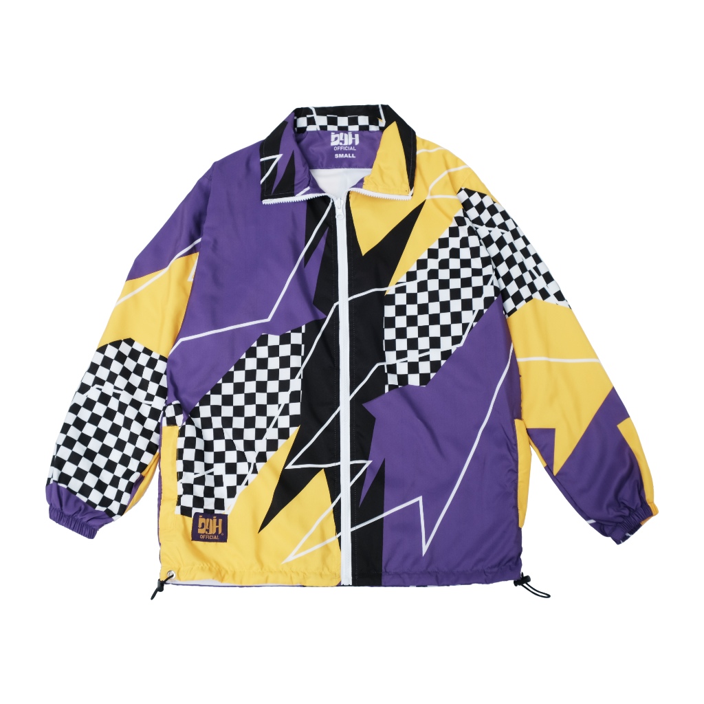 DYH Jaket 80s Style - Checkerboard Full Printing