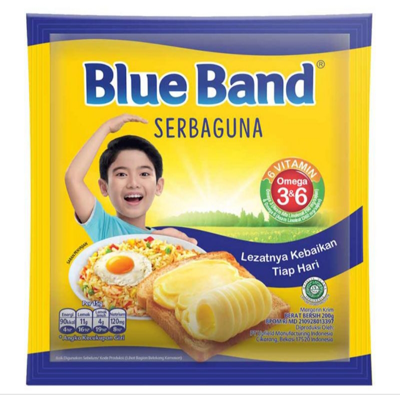 

BLUEBAND SERBAGUNA MARGARIN 200GR