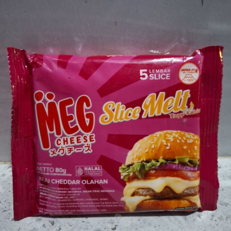 

Keju slice sachet chesee slice meg japan emina mozarella cheddar chesee slice keju halal MUI BPOM