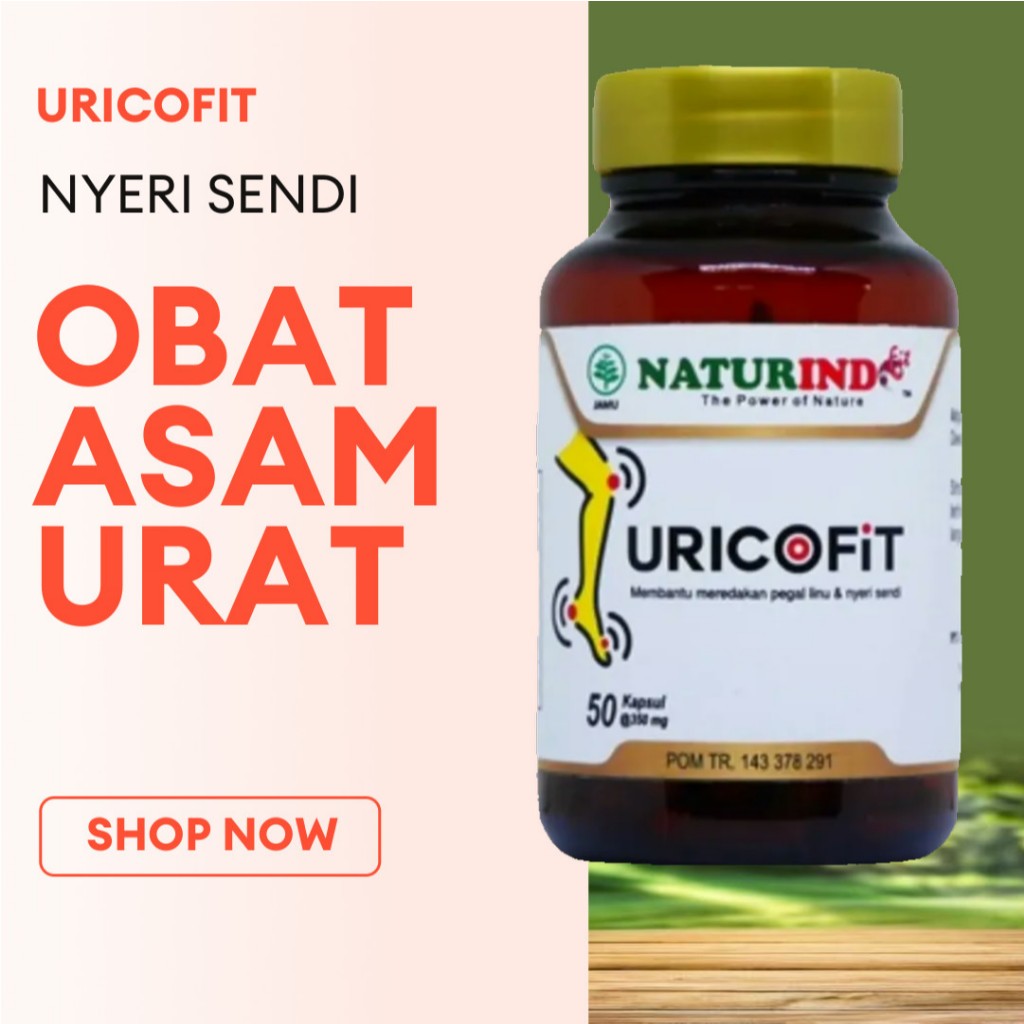 Obat Asam Urat Nyeri Sendi Uricofit Naturindo