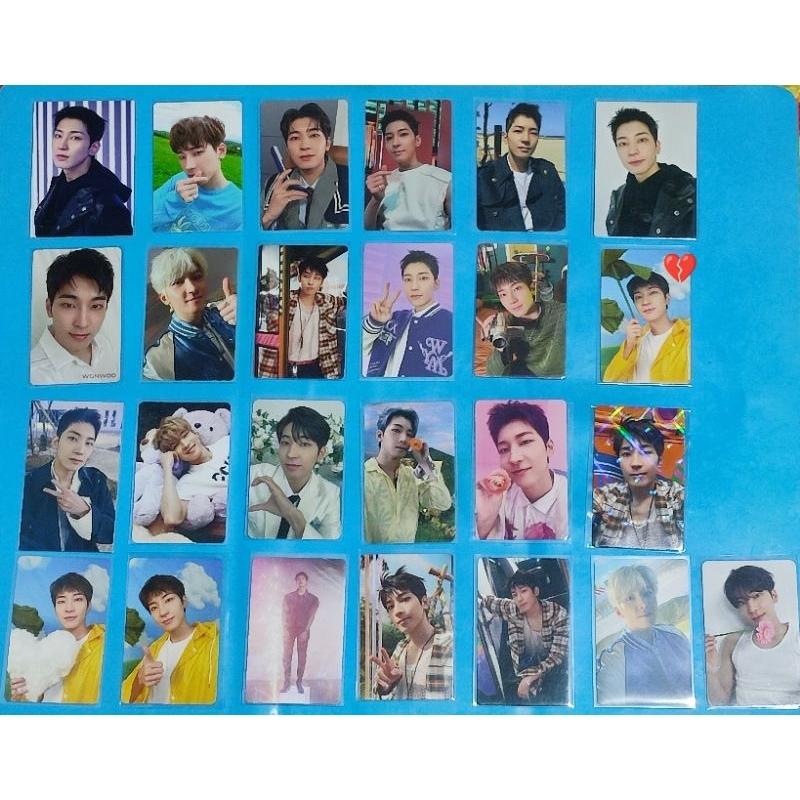 AAB PHOTOCARD SEVENTEEN OFFICIAL WONWOO