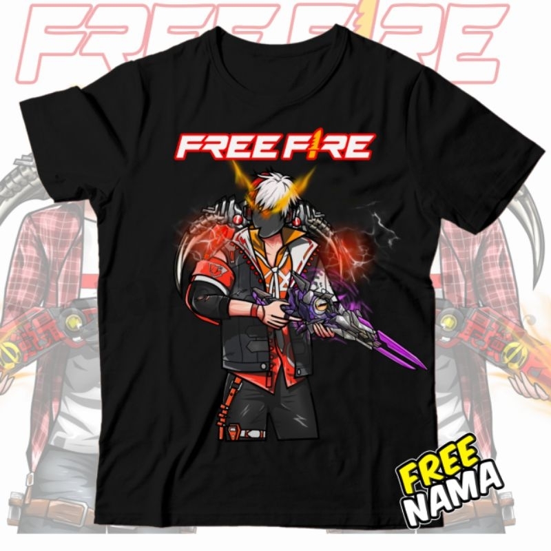 (BISA COD) BAJU ANAK KAOS ANAK FF FREE FIRE SG OPM 2JT KARAKTER FF OPM 2JT FREE NAMA/BEBAS NAMA BISA