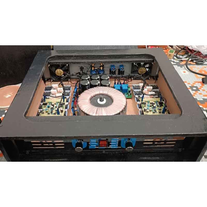 power rakitan 10 amper besar CT 45 toroid rasio balab