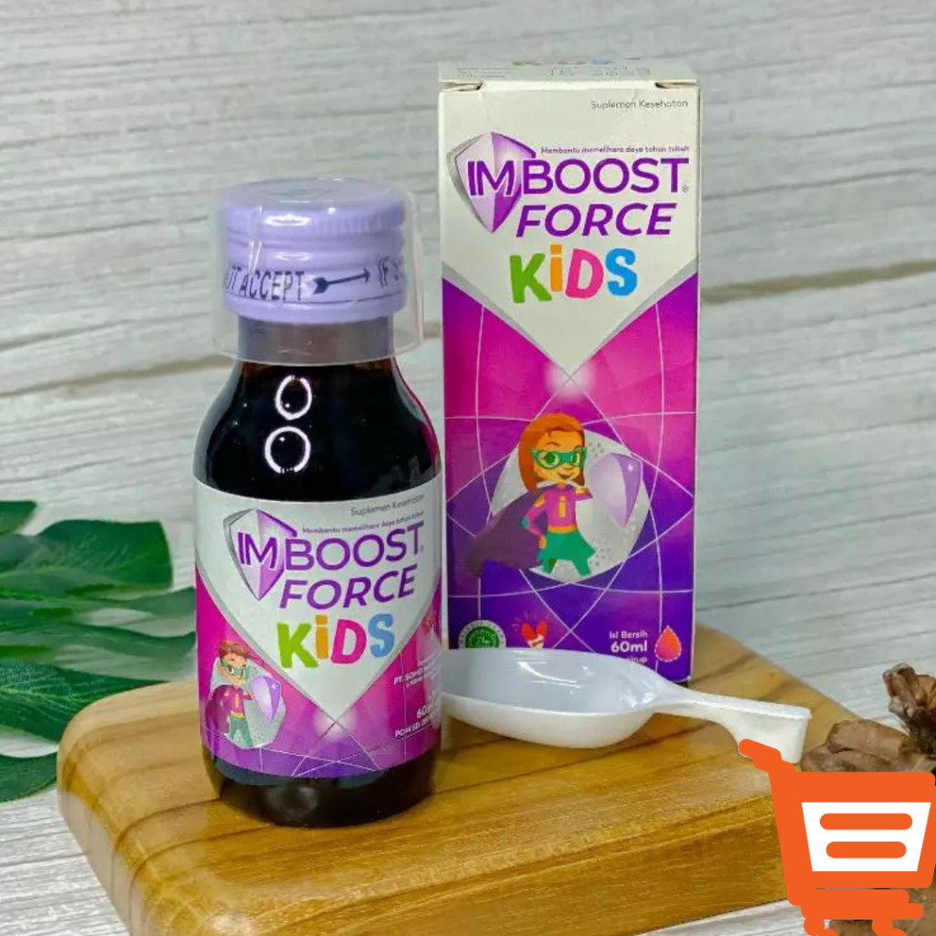 

Imboost Force Kids, Imboost Kids Sirup Extra Vit C dan D3, Imboost Suplemen Daya Tahan Tubuh Anak