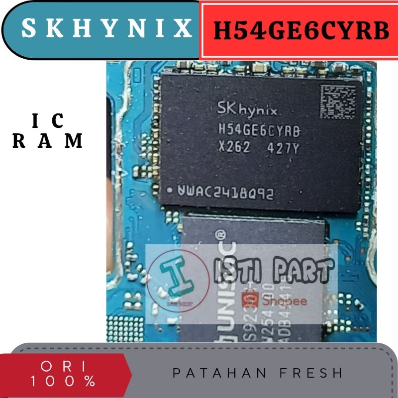 IC RAM SKHYNIX H54GE6CYRB  MESIN PATAH FRESH