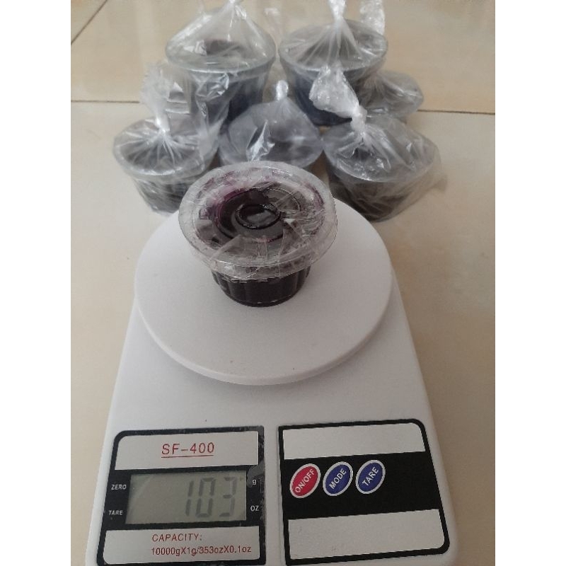 

[100gram] kemasan ekonomis repack selai slay blueberry isian olesan roti bakar roti tawar bandung