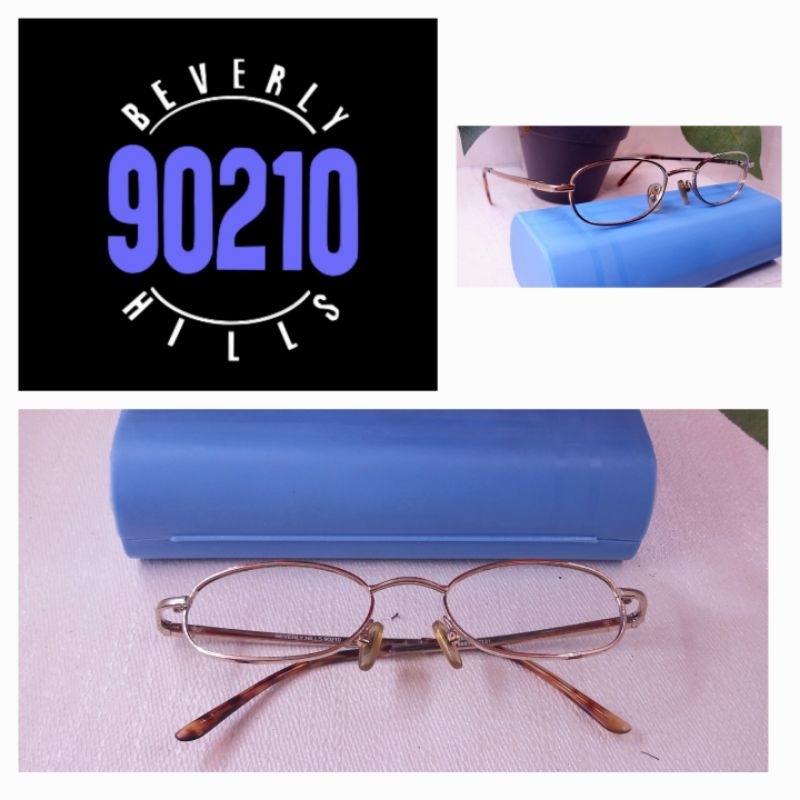 frame kacamata beverly hills gold preloved