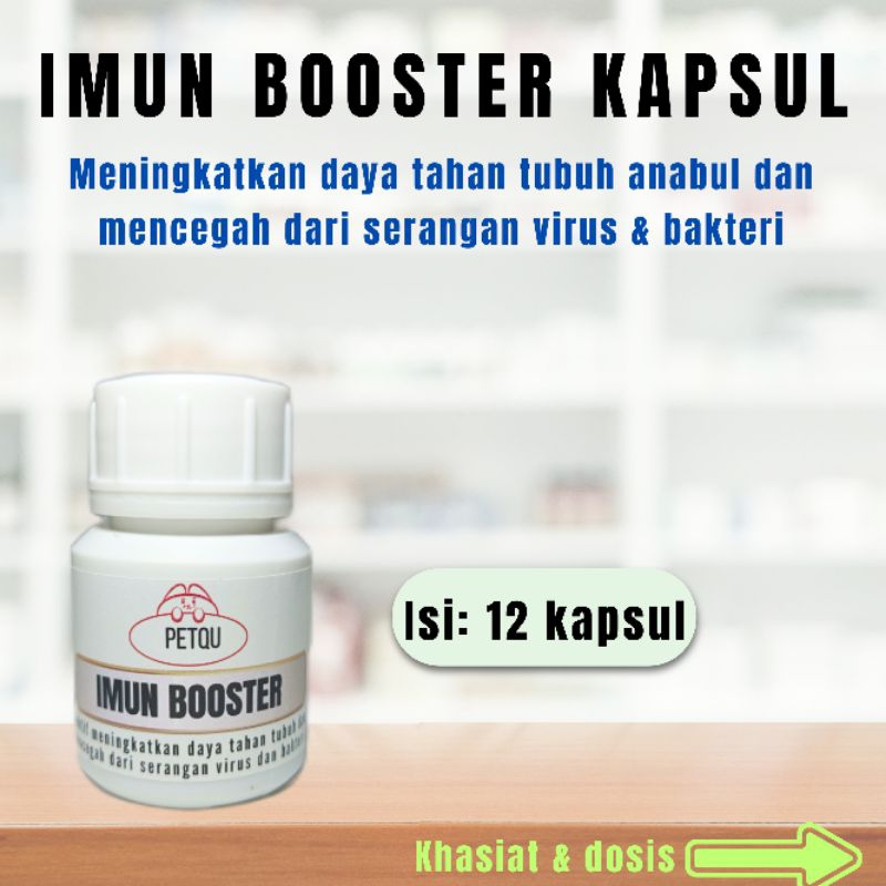 VITAMIN IMUN BOOSTER KAPSUL KUCING
