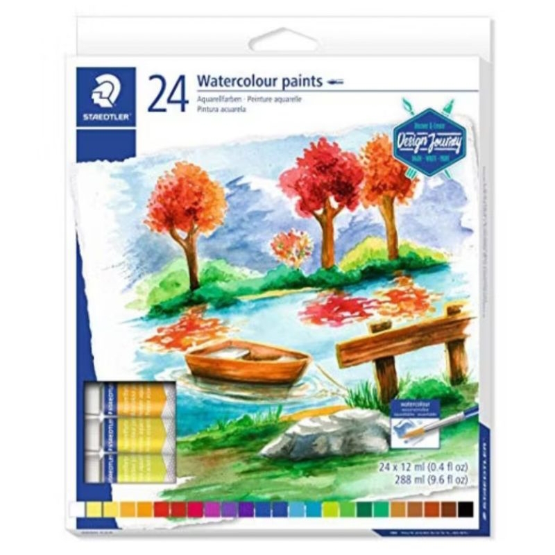 

Staedtler Watercolour Paints 24 tube Aquarel Cat Air