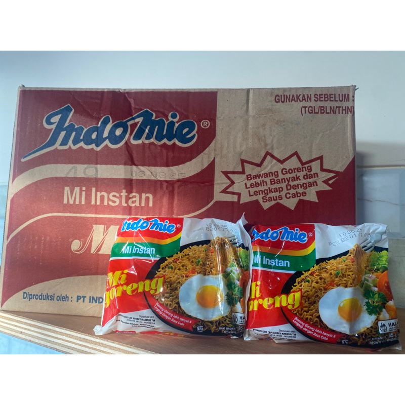 

Indomie goreng 1 dus (isi 40 bks)