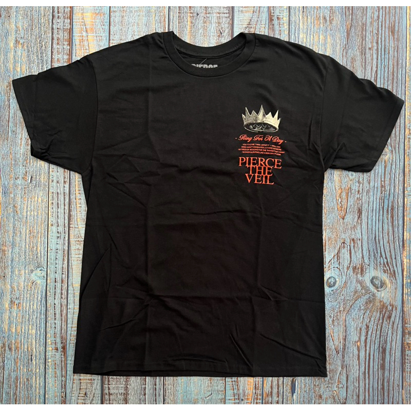 [ORI] Kaos T-Shirt Band Pierce The Veil - King for A Day Official Merchandise Kaos Pria