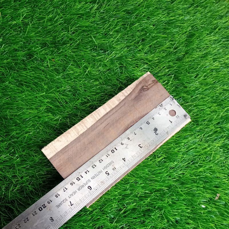 Bahan gagang kayu sonokeling belang