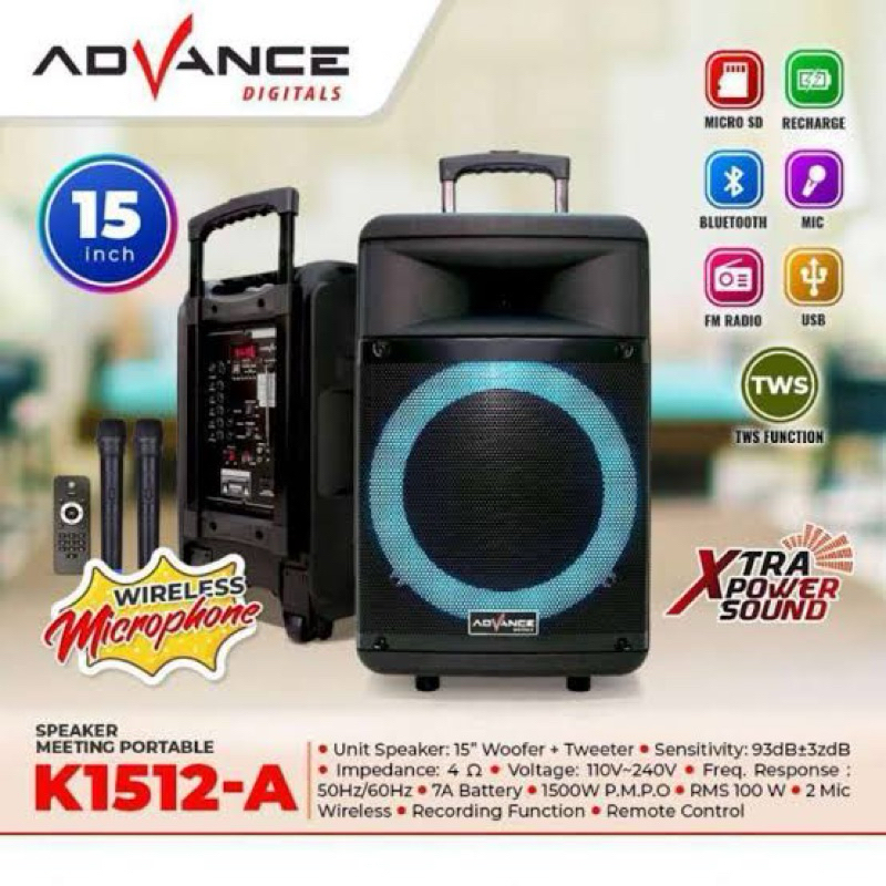 SPEAKER ADVANCE K 1512 A