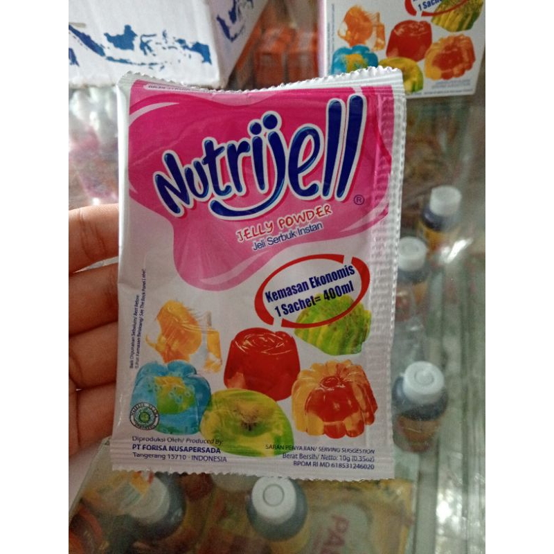 

Nutrijel jelly Rasa Strawbery kemasn 10g