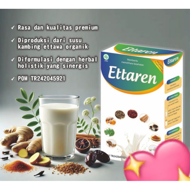 

susu kambing premium dng nama ETTAREN