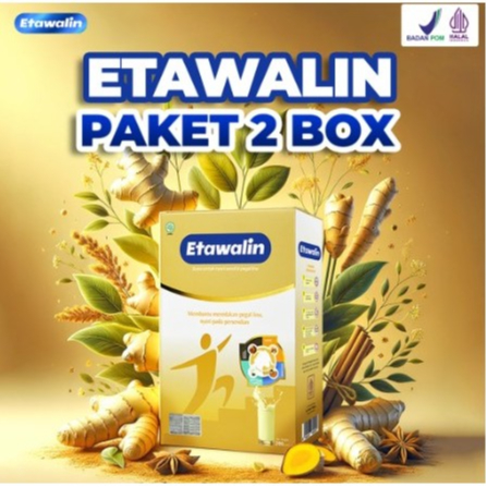 

2 BOX Etawalin Original Susu Bubuk Herbal Alami Untuk Meredakan Sakit Tulang dan Sendi