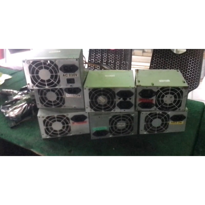 Power Supply PC Bekas 24 Pin Normal dan Mati