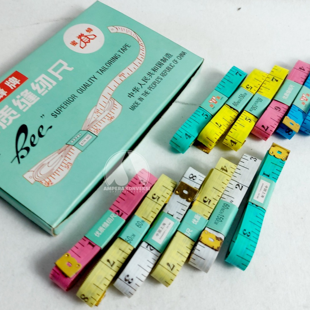 Per Pcs Meteran Besar Kecil Untuk Mengukur Baju Meteran Multifungsi Termurah