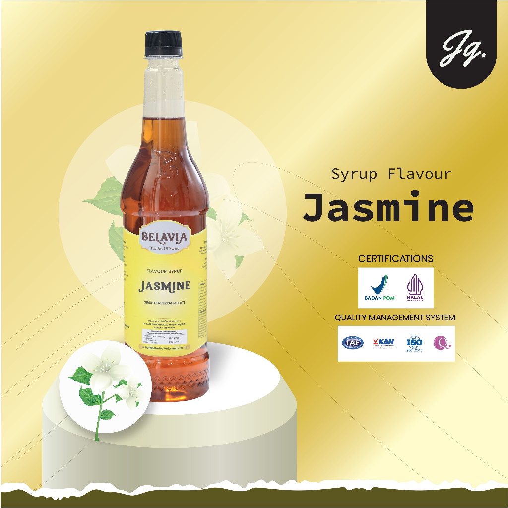 

Jasmine Syrup Belavia 750 ML | Belavia Sirup Bunga Melati 750ml