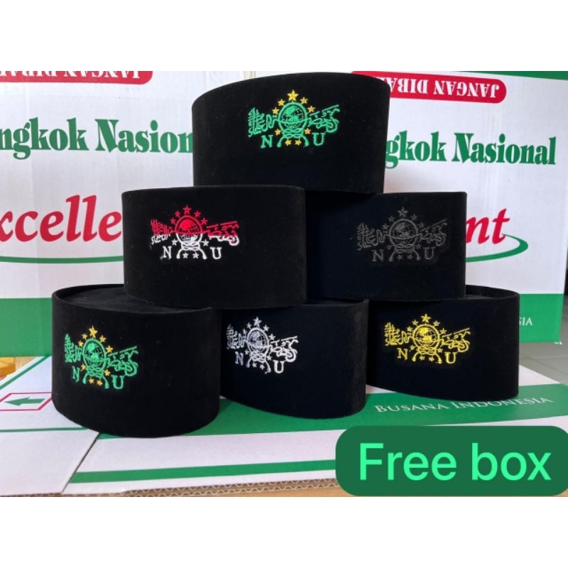 SONGKOK LOGO NU SONGKOK NU KUNING HIJO PUTIH MERAH PUTIH PECI NU KOPYAH LOGO NU KUPLUK LOGO NU SONGK