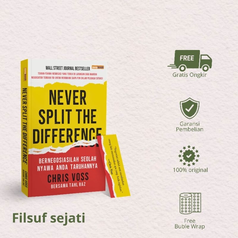 NEVER SPLIT THE DIFFERENCE