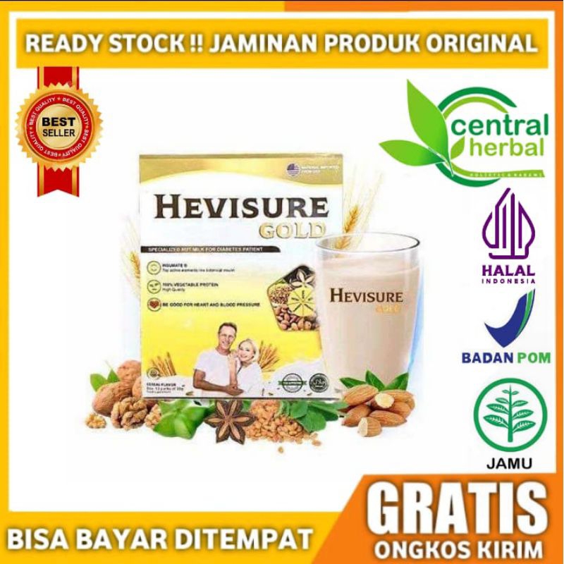 

HEVISURE Gold Susu Diabetes Original BPOM | 1 Box