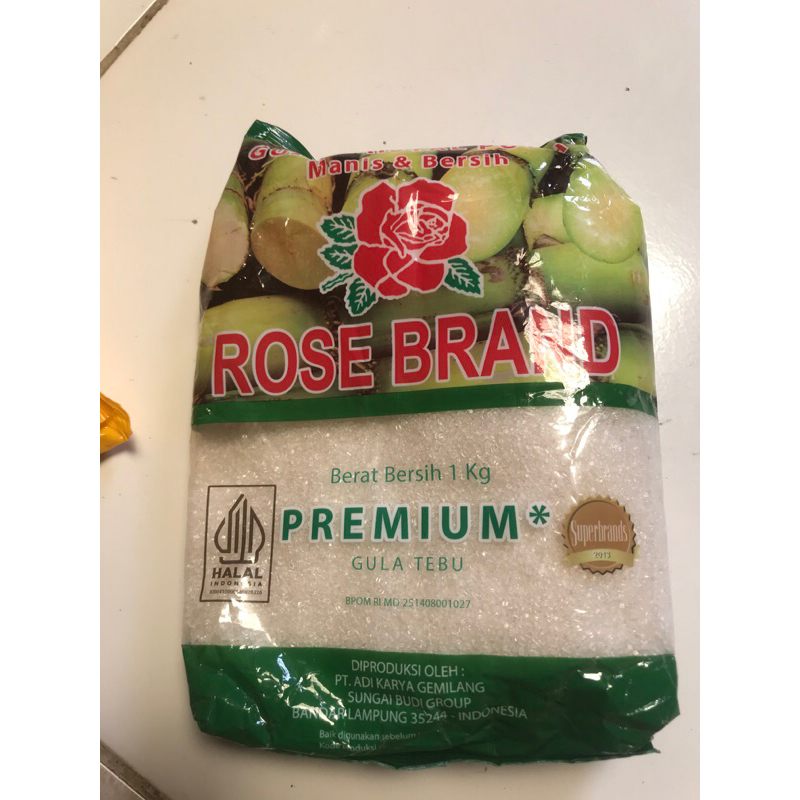 

gula rosebrand 1 kg hijau