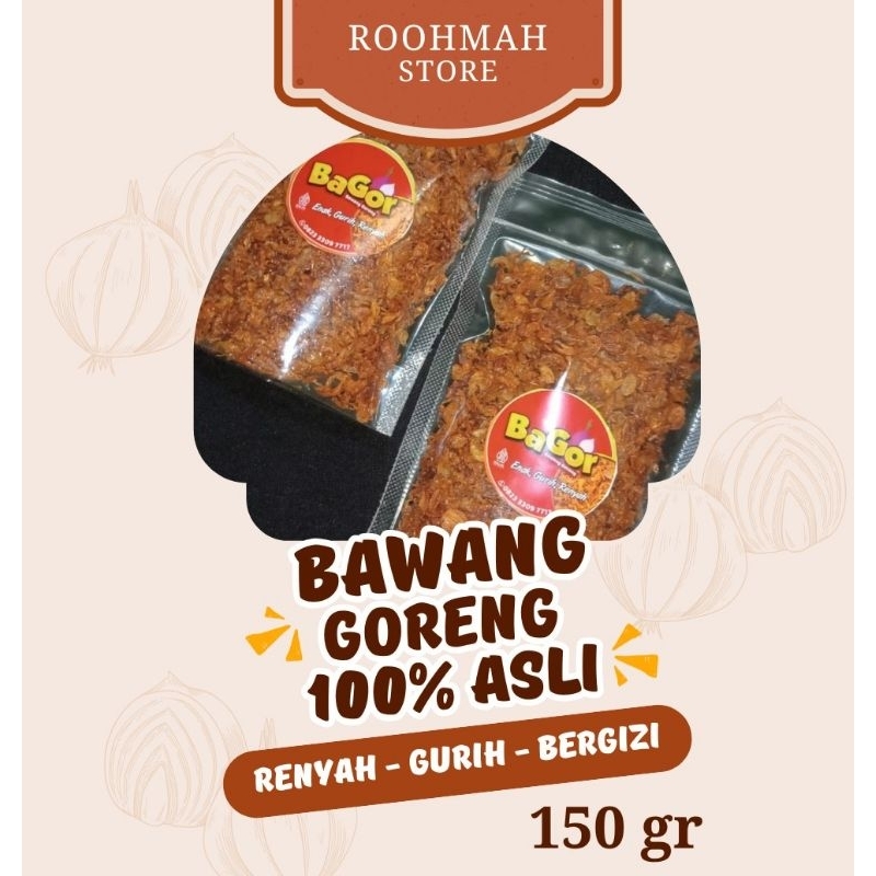 

bawang goreng premium 100% asli 150g