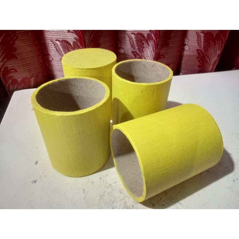 

Tempat alat tulis dari selongsong banner untuk prakarya