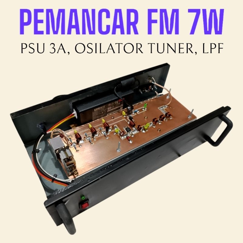 PEMANCAR FM 7 WATT SIAP PAKAI
