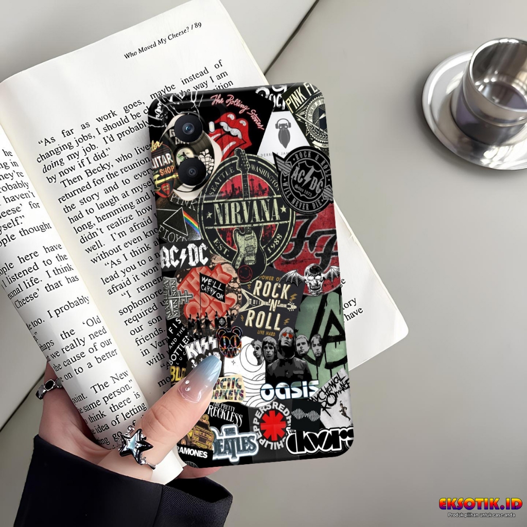 Case Oppo A96 - Casing Oppo A96 - Fashion Case - Silikon Oppo A96 - Motif Keren Dan Lucu - Softcase 