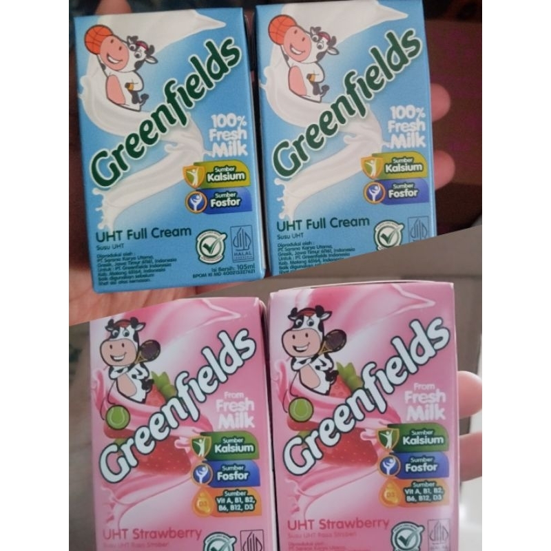

SUSU GREENFIELDS 105ML ½ KARTON. EXP 02/26. FREE BUBBLEWRAP